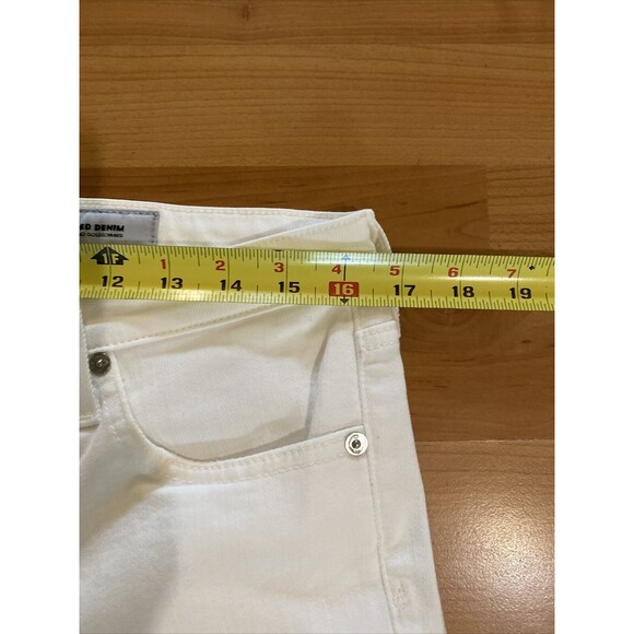 AG Adriano Goldschmied The Prima Ankle Cigarette Ankle Jean‎ White -Size 31R - Picture 12 of 14